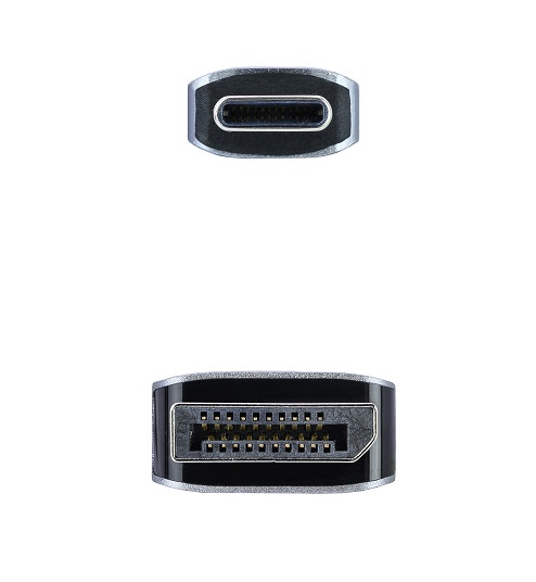 Cabo NanoCable Conversor USB-C a Displayport , 1.8 m 3